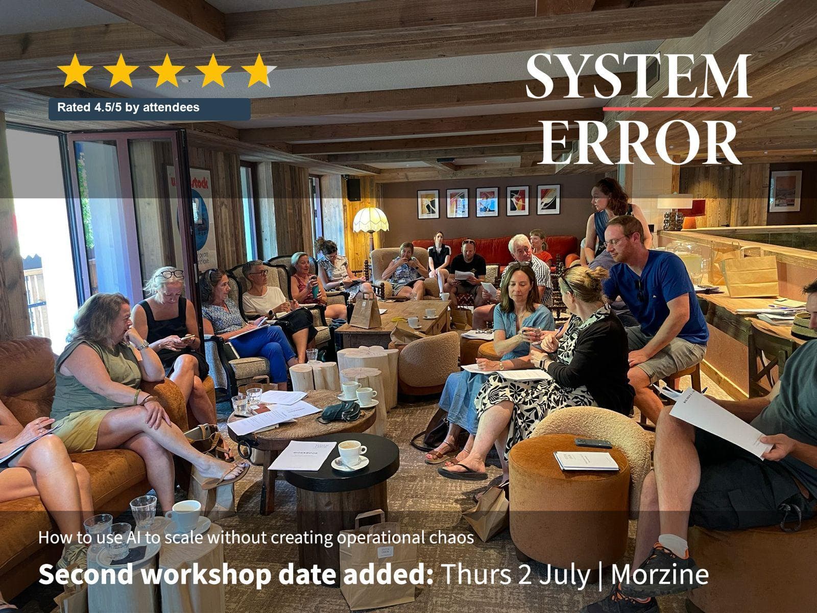 AI Workshop Morzine session